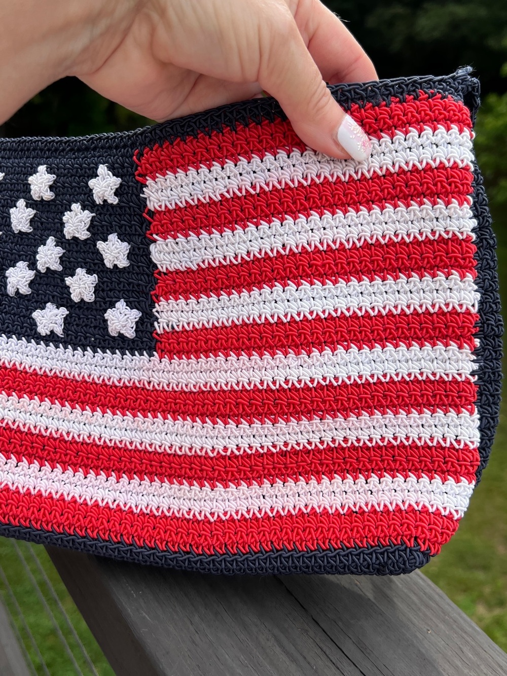 ❤️🤍💙 Brand new American flag crossbody purse fun bag! - Picture 10 of 11